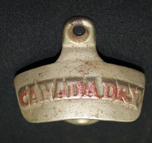 Vintage Starr X Wandhalterung Flaschenverschlussöffner Werbung Canada Dry #812