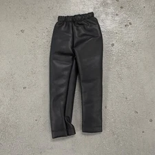 SU-WE-LPT: 1/12 Faux Leather Pants  for 7" WWE or Muff Adam body
