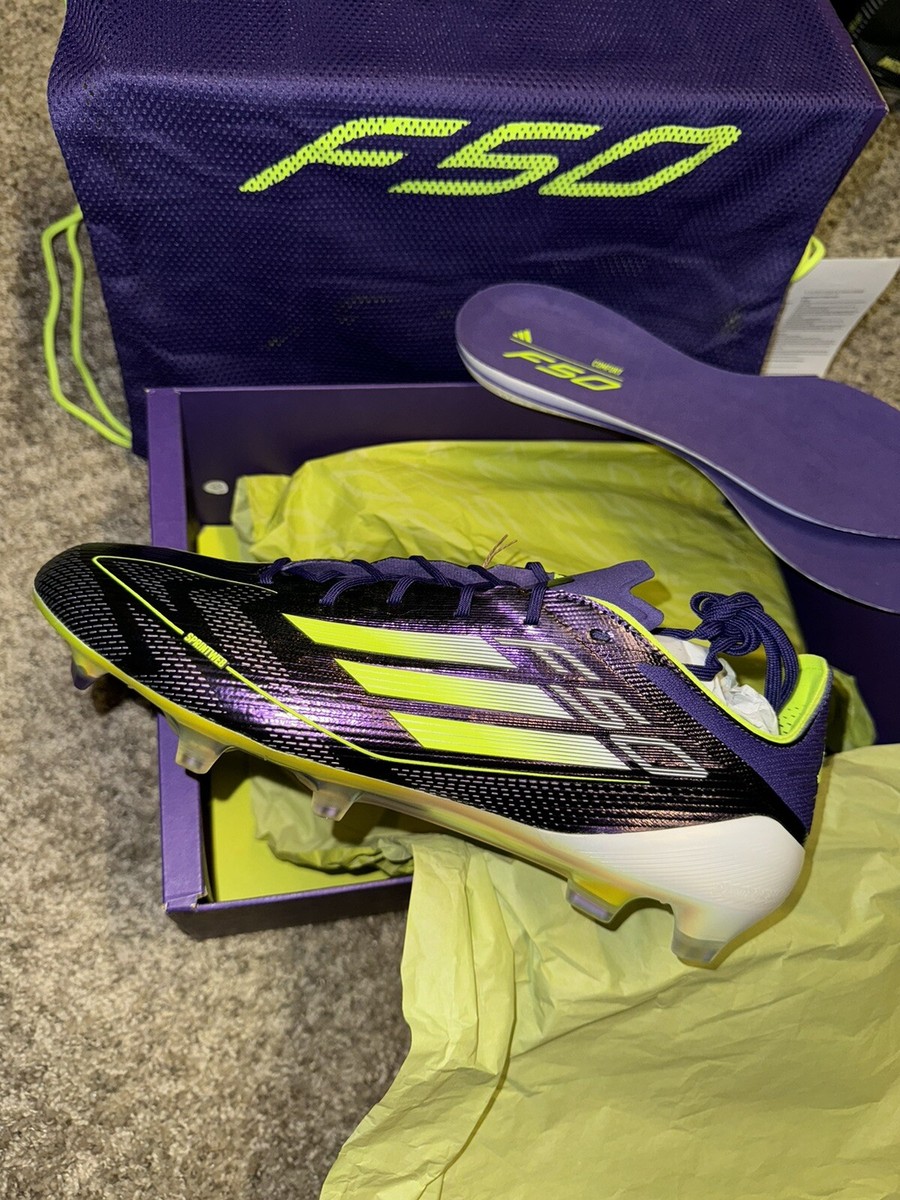 Adidas F50 Elite Laced Fast Reborn FG Messi Soccer Cleats Adidas F50 Elite Laced Fast Reborn FG Messi Soccer Cleats