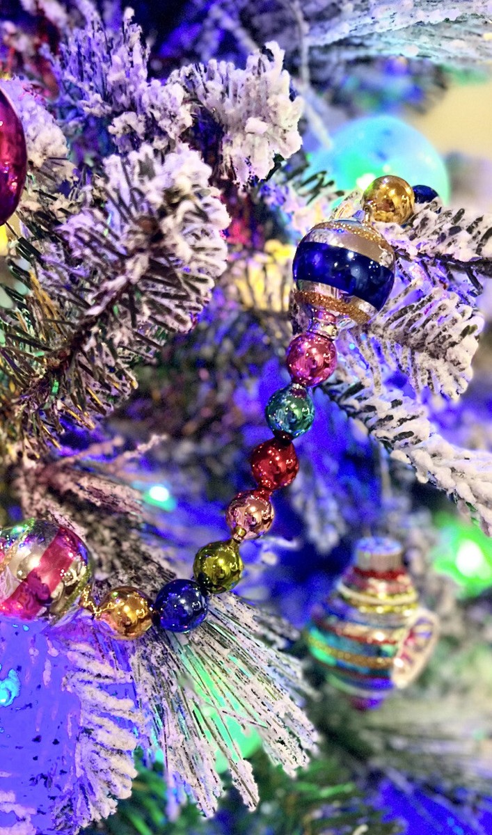 Christopher Radko Shiny Brite Design Christmas Glass