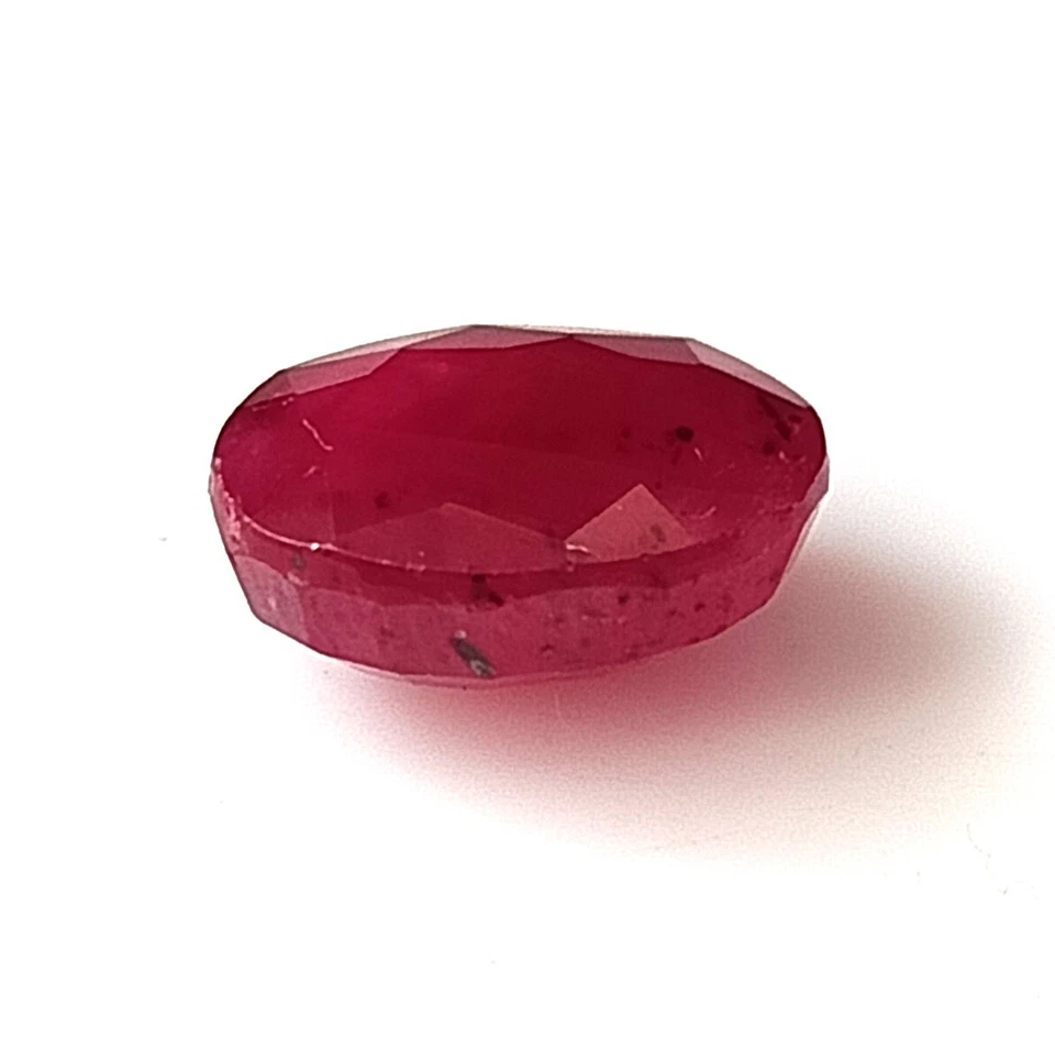 10X8 mm Oval Cut Ruby Natural Unheated Faceted Genuine Loose Gemstone 4.05 Carat - Image 3 of 4