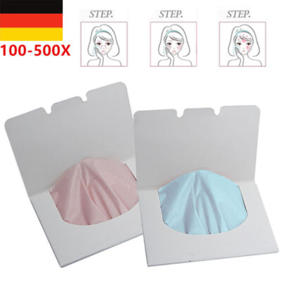 10-500 Gesicht Öl Control Film Absorbierende Gewebe Make-up Blotting Papier Pad