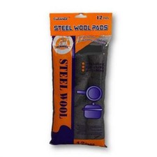 48 Pads 4 Bags of 12 Steel Wool Pads Super Fine 0000 03N-80204