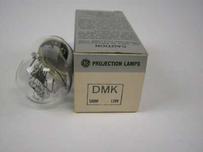 General Electric Projection Lamps DMK 500W 120V NOS