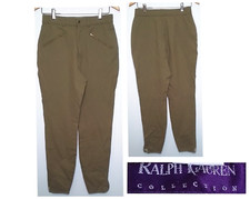 Ralph Lauren Collection Pant Women's Size 12 Brown Purple Label Vintage W3063