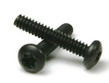Torx 6-Lobe Pan Head Machine Screw Black Oxide #10-32 x 5/8"- Qty-100
