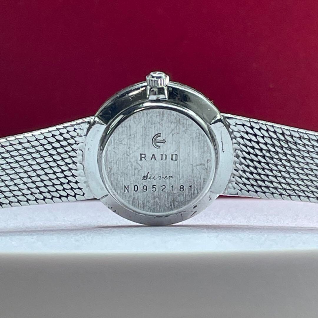レア RADO 手巻 Lepordeluxe シルバー 純正SSブレス 腕時計 s-l400.jpg