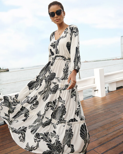 express white ruffle dress