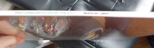 JANET JACKSON LOVE WILL NEVER DO VINYL 12in SEALED TOUR PATCH & STICKER AMX700 - Picture 7 of 7