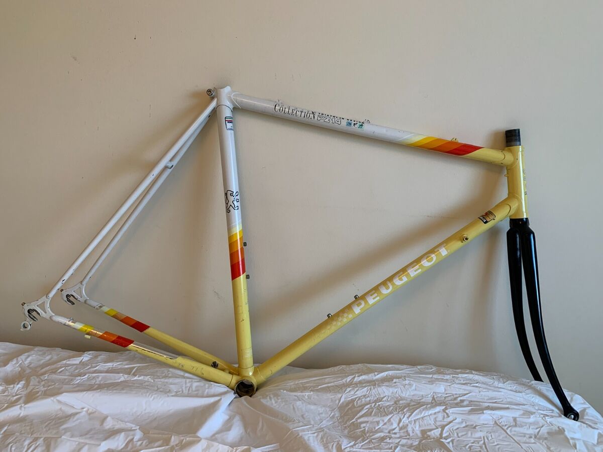 1987 PEUGEOT PZ-14 Triathlon COLUMBUS Steel FRAME - 56 cm 1987 PEUGEOT PZ-14 Triathlon COLUMBUS Steel FRAME - 56 cm