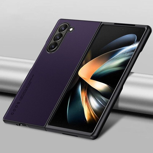 NEW For Samsung Galaxy Z Fold5 Fold4 Shockproof Silicone Leather Soft Case Cover - Picture 15 of 21