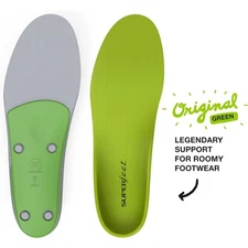 Superfeet green Insoles, Professional-Grade High Arch Orthotic Insert C.D.E.F