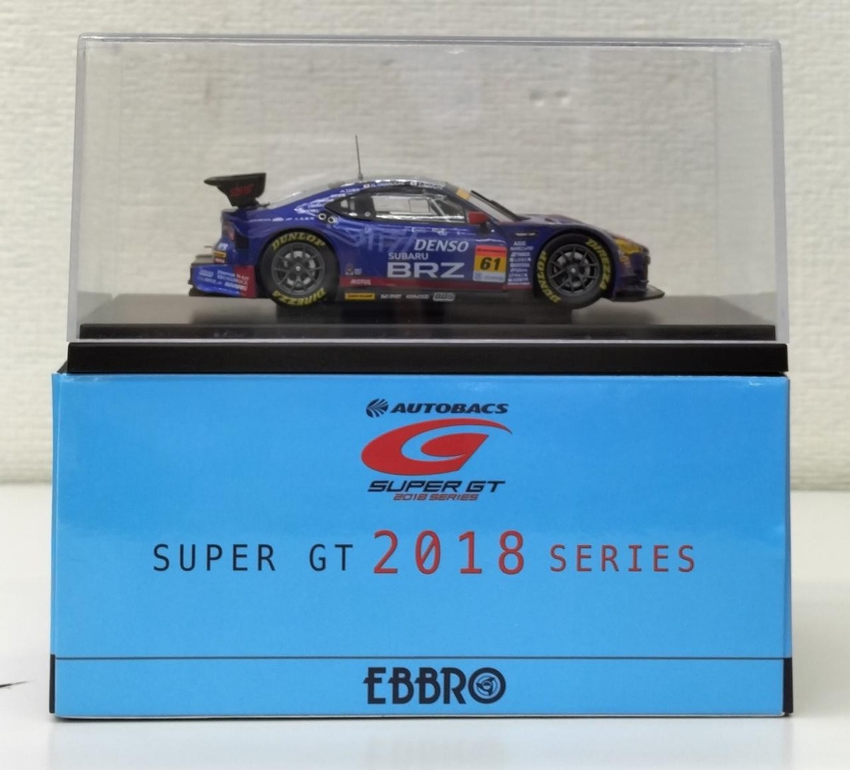 EBBRO 1/43 SUPER GT GT300 2018 SUBARU BRZ R&D SPORT No.61 | eBay