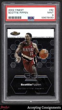 2002-03 Finest #82 Scottie Pippen PSA 9 MINT Blazers