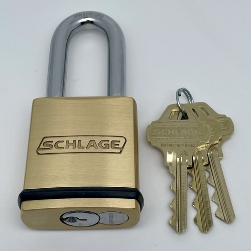 SCHLAGE Everest D145 LFIC in KS43 Padlock w/ Restricted Op+Ctl Keys; Locksport