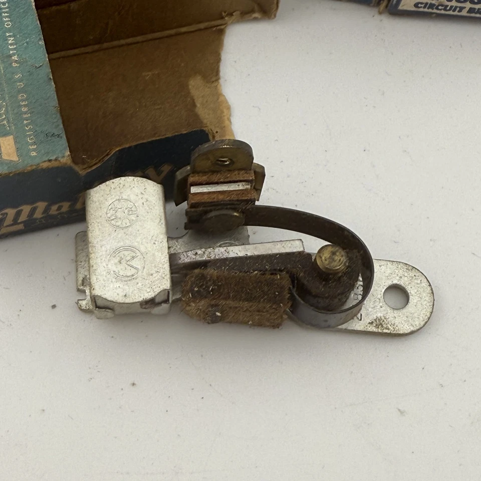 Nuevo Lote de 9 puntos Mallory 24831-A 1952-54 Ford Lincoln Mercury Foto 2 de 4