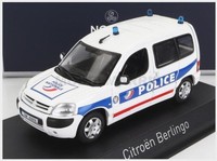Norev 155724 Citroen Berlingo Police Nationale Brigade Fluviale 2004 Weiß