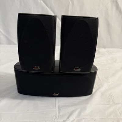 E1 Polk Audio RM6752 Center & Satellite Speakers for RM6751 Home Theater System