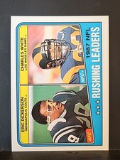 1988 Topps #217 Eric Dickerson / Charles White LL HOF COLTS RAMS