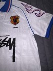 Vintage Asics Japan National Team Soccer Jersey White/Blue JFA Crest Size M — photo 4