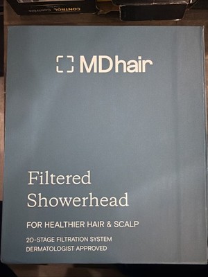 MD Hair MDHair Filtered Showerhead 20 Stage Filtration System - Brand New