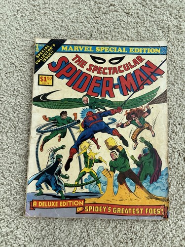 SPECTACULAR SPIDER-MAN #1 Marvel Special Edition 1975 Treasury Sized Comic