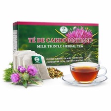 Cardo Mariano Tea Milk Thistle Tea   100 Natural, Vegan  25 Tea Bags