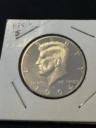1994 S Kennedy Silver Proof Half Dollar 50c US Coin 90% Silver