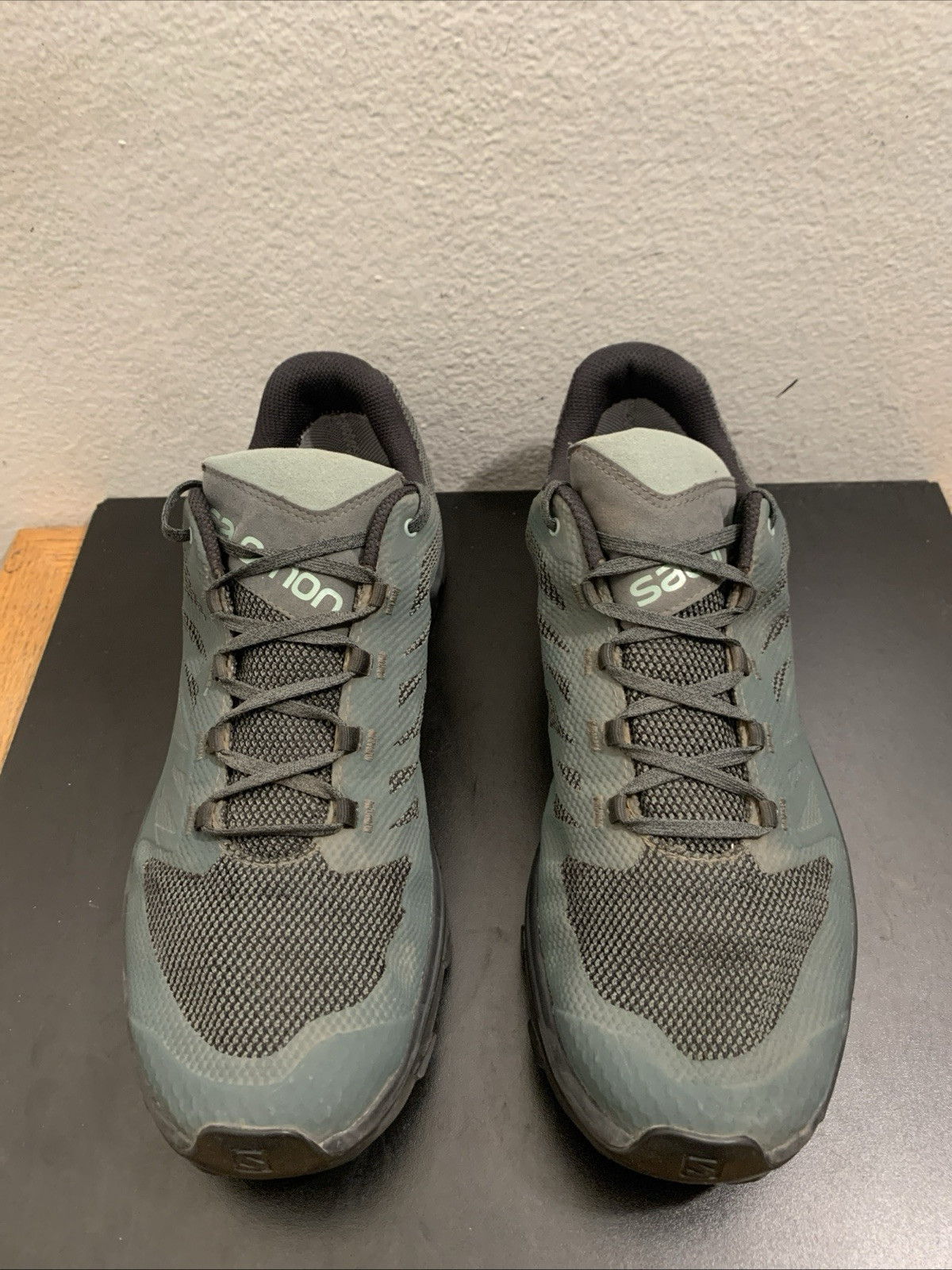 Scarpe Salomon Outline Trail Running Uomo Taglia 13 48 Urban Chic Verde Ambiente