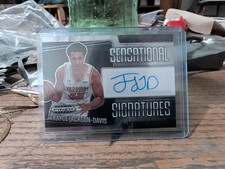 2024-25 Prizm Black Trayce Jackson-Davis Base Sensational Signature Auto #SS-TJD