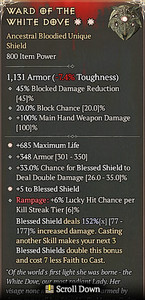 Diablo 4 Season 12 🔥 Ward of the White Dove1GA - 2GA