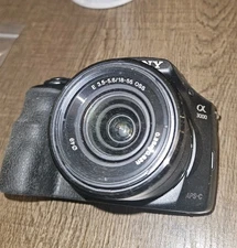 Sony Alpha a3000 20.1MP Digital Camera - Black (Kit w/ E OSS 18-55mm Lens)