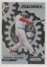 2020 Panini Prizm Machines Silver Prizm Rafael Devers #M-10 4l3