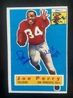 New ListingJoe Perry Autographed 1956 Topps Football Card #110 SF 49ers Hall of Fame