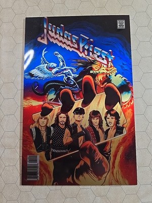 JUDAS PRIEST ROCK & ROLL BIOGRAPHIES   Cover B Incentive METAL VARIANT COVER 