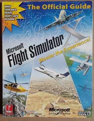 Microsoft Flight Simulator Prima Official Strategy Guide W/Quick Reference Card