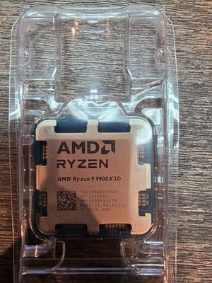 AMD Ryzen 9 9900X3D 12-Core AM5 Desktop CPU Processor