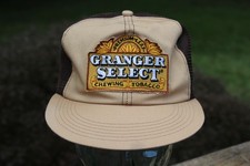 Granger Select Chewing Tobacco Premium Leaf Trucker Hat Patch Snapback USA Made