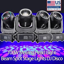 100W Moving Head Stage Light Beam Gobo Effect DMX512 For Club KTV Disco DJ Party