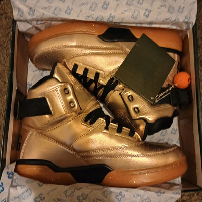EWING ROGUE Rose Gold SNEAKERS RARE 