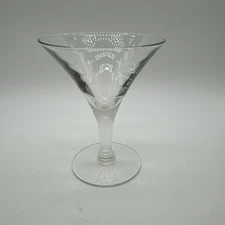Vintage Champagne Coupe Vintage Mid Century Modern 4 3/4” T