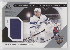 2018-19 Upper Deck SP Game Used Stadium Series Fabrics Zach Hyman #SS-ZH 0c3