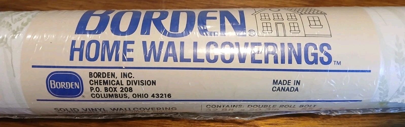 Borden Home Wallcoverings Vinyl Wallpaper 32.8ft x 20.3in Pattern WS650 Floral