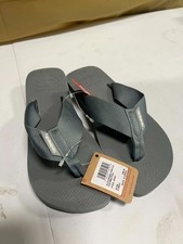 Havaianas Men's Unisex Urban Basic Flip Flops Steel Grey 9