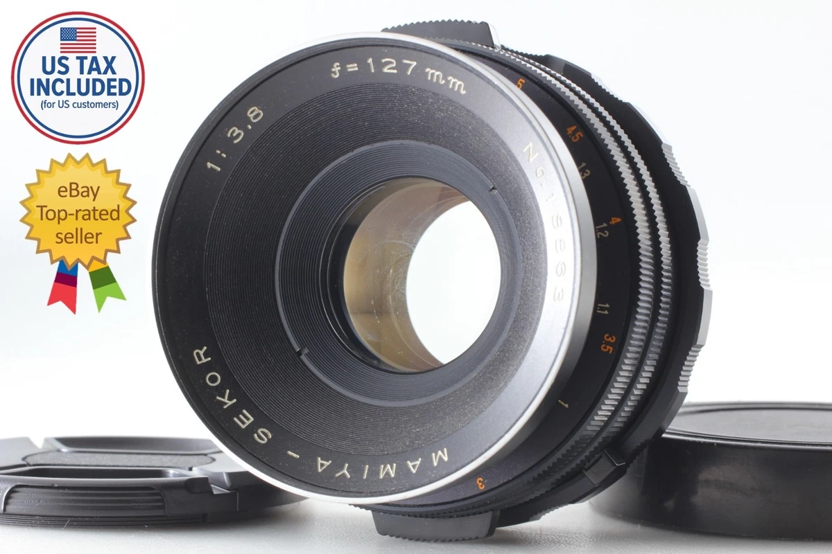 Mamiya f/3.8 Camera Lenses 127mm Focal for sale - eBay