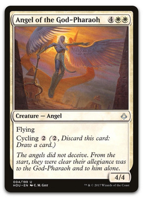Angel of the God-Pharaoh #4 LP Hour of Devastation HOU Magic MTG