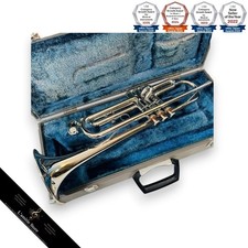 Yamaha YTR136 Trumpet Brass Instrument Hard Case Good Condition