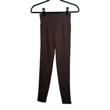 Halara Seamless Flow High Waisted Scrunch Butt Lifting Leggings Small Fudge NWT