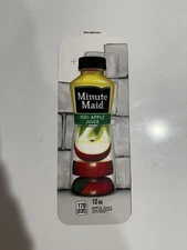 Royal Vendors 660 Soda Vending Machine Minute Maid Apple Juice 12oz Bottle Label