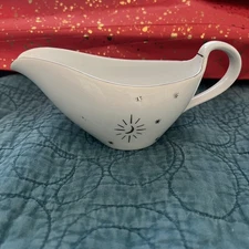 MCM Aristocrat Arita Yaki Fine China Moon Glow & Crown Star- Sauce Server